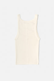 CROPPED RIBBED TANK