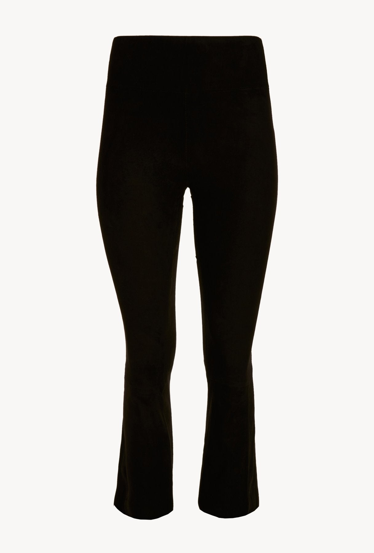 HIGH WAIST CROP FLARE LEGGING